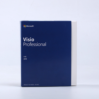 Visio 2019プロ ソフトウェア免許証のキーのオンライン活発化