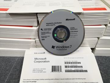 英国/フランス人のWindows 7専門Oemプロダクト キーSP1 64Bit DVD