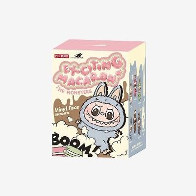 オリジナル オリジナル ポップマート ラブーブ モンスター ワクワクする マカロンの座席 ブラインドボックス フィギュア プルーシュ人形 可愛いおもちゃ ミステリーボックス