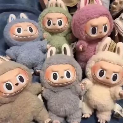 オリジナル オリジナル ポップマート ラブーブ モンスター ワクワクする マカロンの座席 ブラインドボックス フィギュア プルーシュ人形 可愛いおもちゃ ミステリーボックス