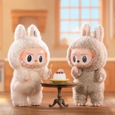 オリジナル オリジナル ポップマート ラブーブ モンスター ワクワクする マカロンの座席 ブラインドボックス フィギュア プルーシュ人形 可愛いおもちゃ ミステリーボックス