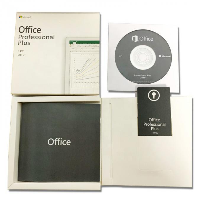 ダウンロード ソフトウェア マイクロソフト・オフィスの視野2019の小売り箱のパッケージと専門家
