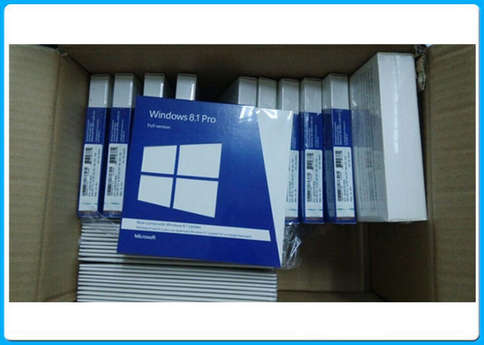 密封されたWindows 8.1の小売り箱、マイクロソフト・ウインドウズ8.1プロ32 64ビット英語