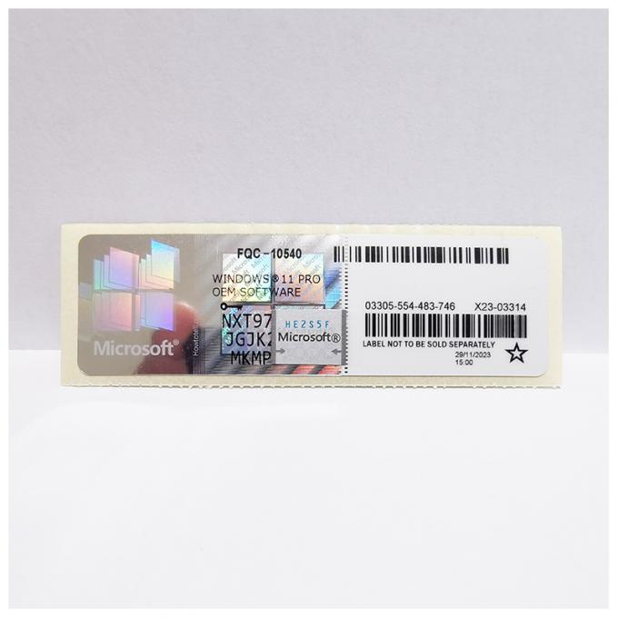 Win 10 Win 11 プロフェッショナル Win 10 Win 11 プロ COA スチッカー 小売鍵 6ヶ月保証 4